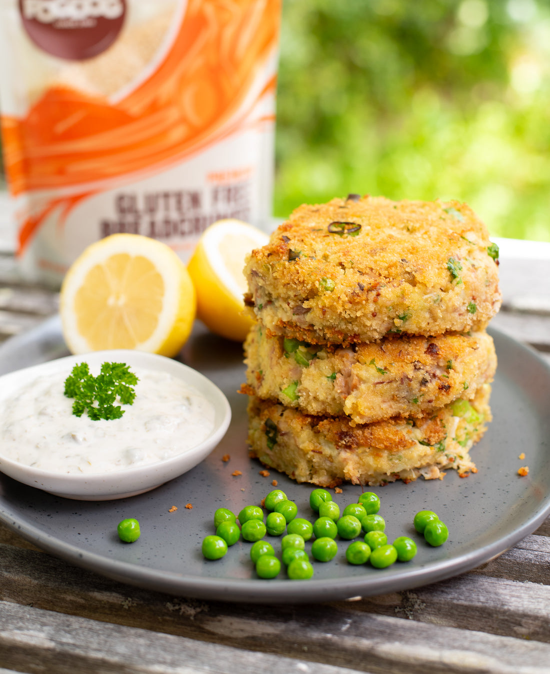 Smoked Fish Cakes with Lemon & Caper Mayo